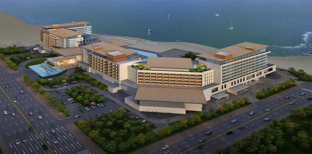 Le Meridien Qingdao West Coast Экстерьер фото